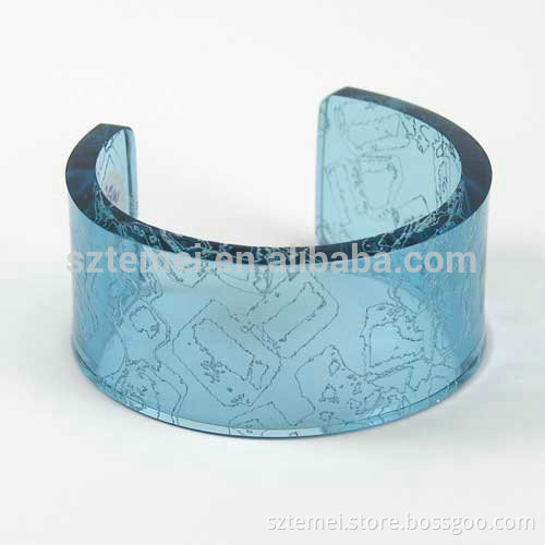 Fashion Clear Acrylic Bracelets,Unique Antique Wholesale Women Bracelet Bangles